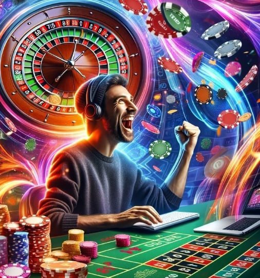 Jackpot slot game screen on phky login with bonus round feature active